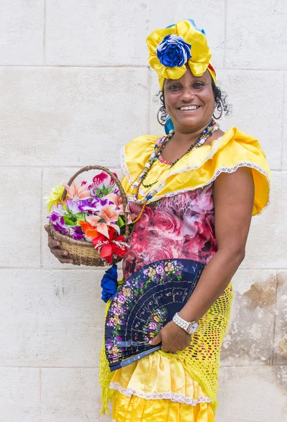 Portret van een Cubaanse vrouw — Stockfoto