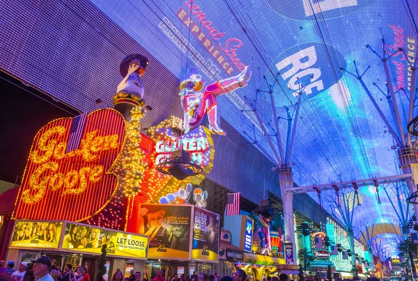 Las Vegas, Fremont Street Experience — стоковое фото