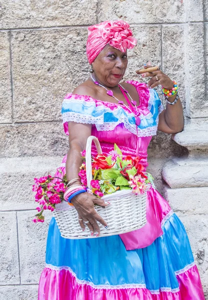 Retrato de una mujer cubana —  Fotos de Stock