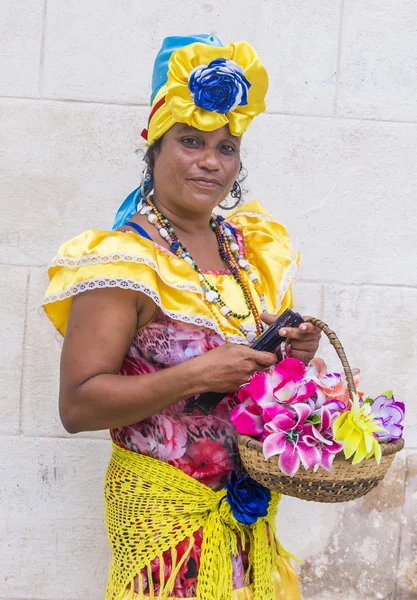 Portret van een Cubaanse vrouw — Stockfoto