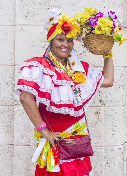 Portret kobiety kubańskie — Zdjęcie stockowe