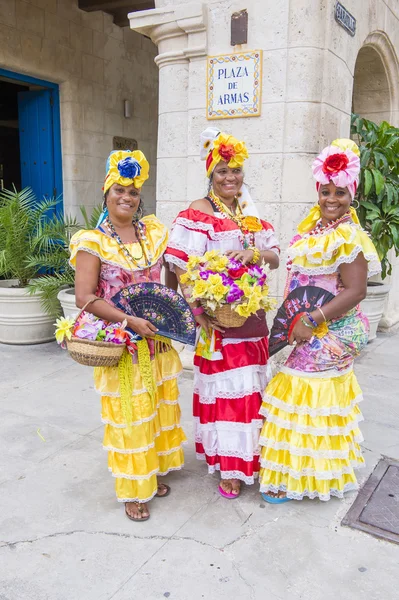 Portret van een Cubaanse vrouw — Stockfoto