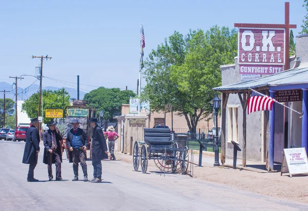 OK Corral gunfight — Stock Photo, Image