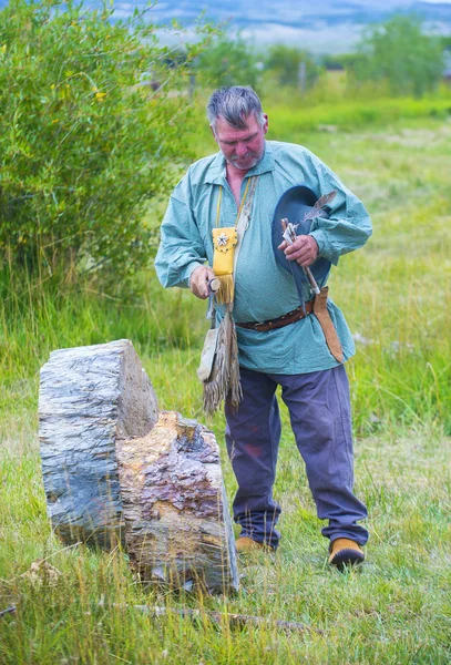 Spotkanie Fort bridger 2014 — Zdjęcie stockowe