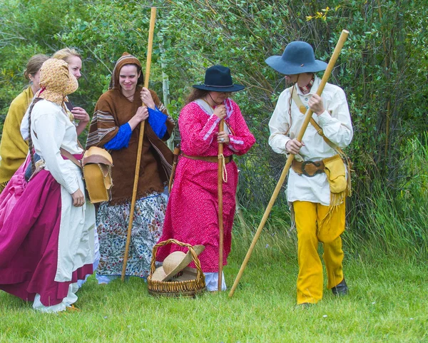 Fort Bridger Rendezvous 2014 — Stockfoto