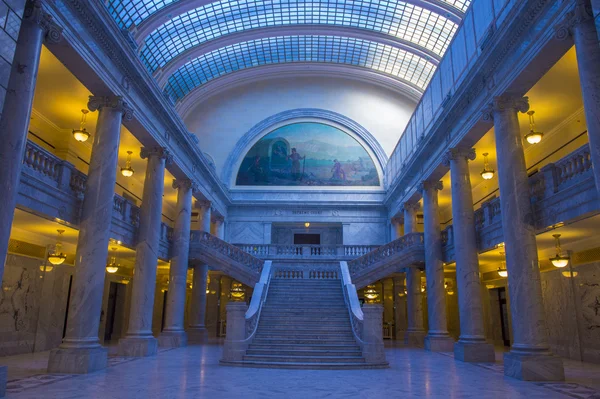 Wnętrze budynku Kapitolu stanu Utah — Zdjęcie stockowe