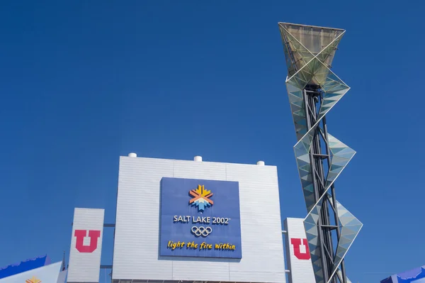 Salt Lake City Olympic Cauldron — Stock Photo, Image