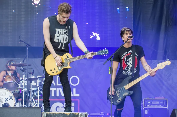 Iheartradio festival de música — Fotografia de Stock