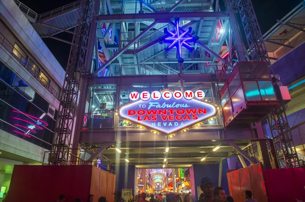 Las vegas, fremont street doświadczenia — Zdjęcie stockowe