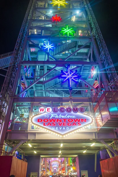 Las vegas, fremont street zkušenosti — Stock fotografie