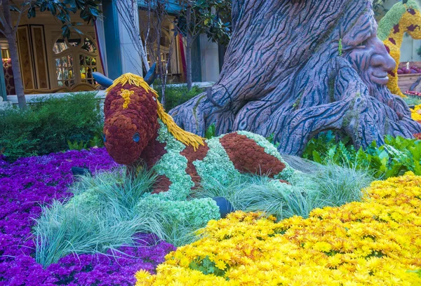 Bellagio Hotel Konservatuarı ve Botanik Bahçeleri — Stok fotoğraf