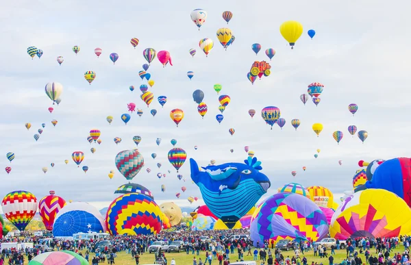 Festa dell'aerostato di Albuquerque — Foto Stock