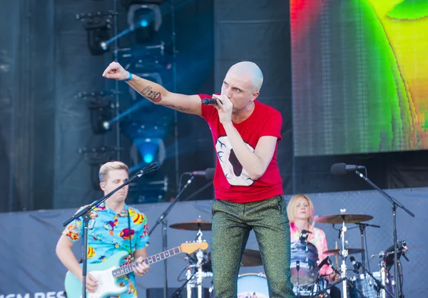 Iheartradio festival de música — Fotografia de Stock