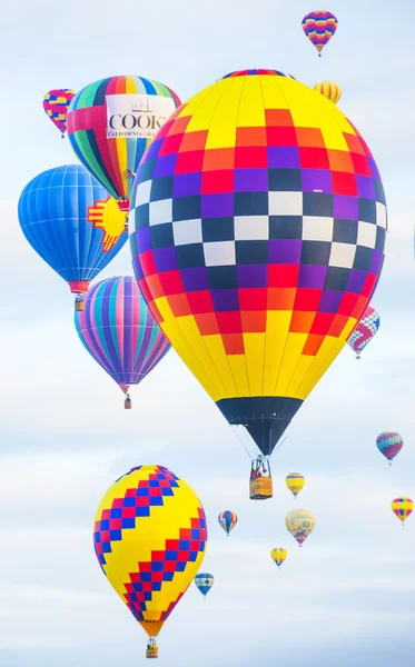 Luftballon-Fiesta von Albuquerque — Stockfoto