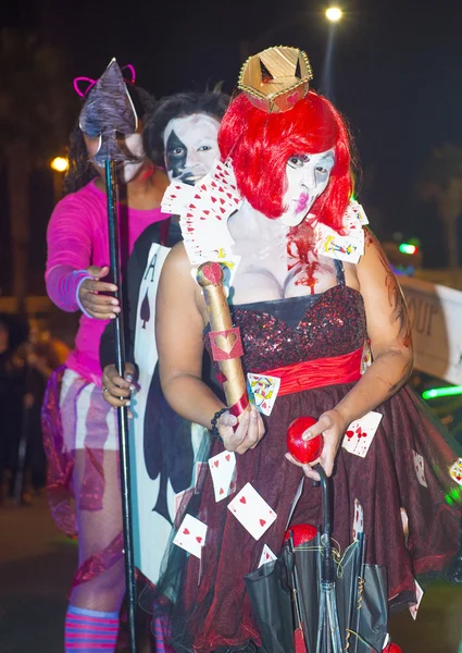 Las vegas halloween parade — Stockfoto