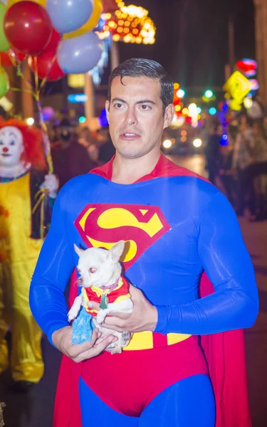 Las Vegas Halloween parade — Stockfoto