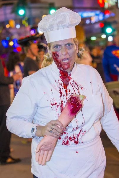 Las Vegas Halloween parade — Stockfoto