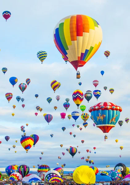 Альбукерке Balloon Fiesta — стокове фото