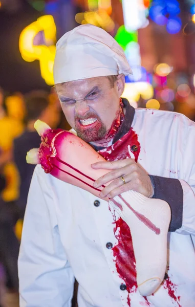 Las Vegas Halloween parade — Stockfoto