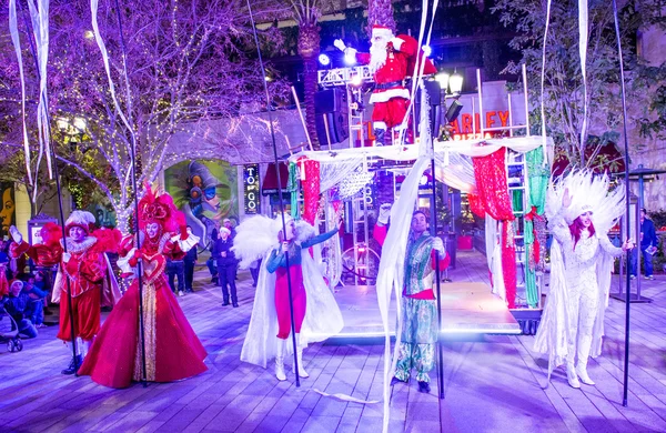 Winter parq show in the Linq Las Vegas — Stock Photo, Image