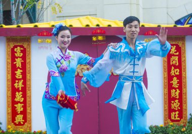 Las vegas, Çin yeni yılı