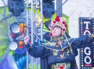 Las vegas, Çin yeni yılı