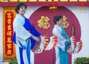 Las vegas, Çin yeni yılı