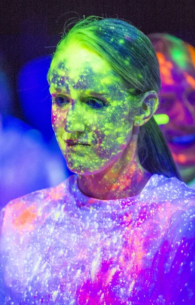 Las Vegas Blacklight Run — Stock Photo, Image