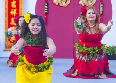 Las vegas, Çin yeni yılı