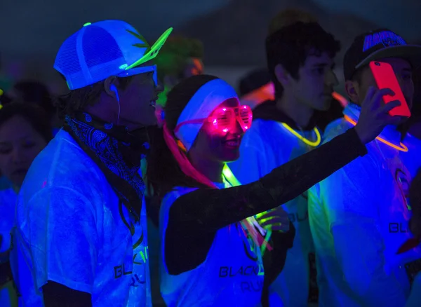 Las Vegas blacklight run — Fotografia de Stock