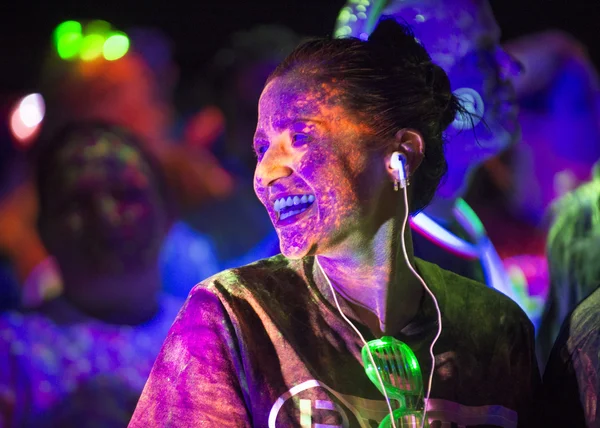 Las Vegas Blacklight Run — Stock Photo, Image