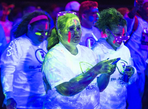 Las Vegas Blacklight Run — Stock Photo, Image