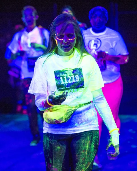 Las Vegas Blacklight Run — Stock Photo, Image