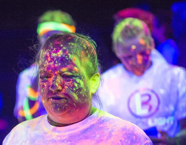 Las Vegas Blacklight Run — Stock Photo, Image