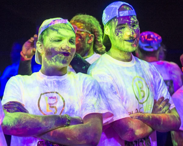 Las Vegas Blacklight Run — Stock Photo, Image