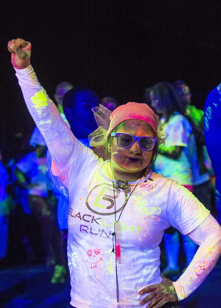 Las Vegas Blacklight Run — Stockfoto