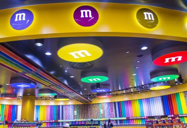 m & m dünya las vegas
