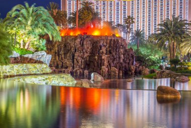 Las Vegas yanardağ