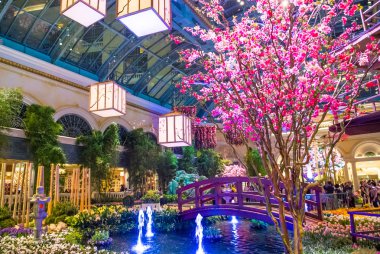 Bellagio Hotel Konservatuarı ve Botanik Bahçeleri