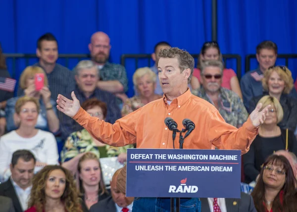 Rand Paul campagnes in Las Vegas — Stockfoto