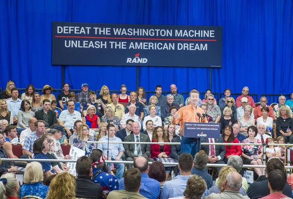 Rand Paul Campaigns at Las Vegas — Stock Photo, Image