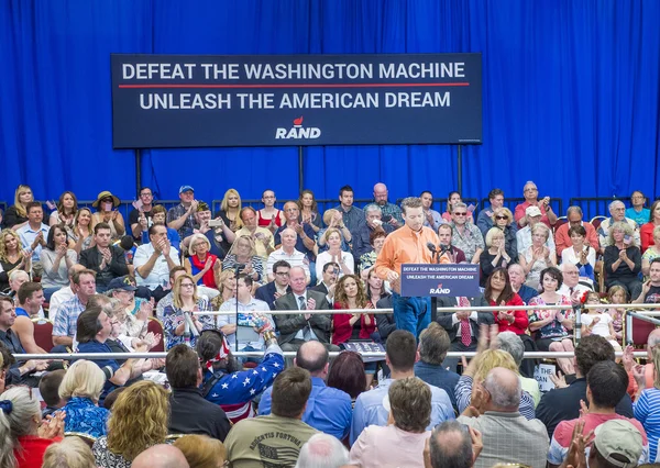 Rand Paul Campaigns at Las Vegas — Stock Photo, Image