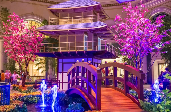 ベラージオ ホテルのコンサバトリー ・植物園 — ストック写真