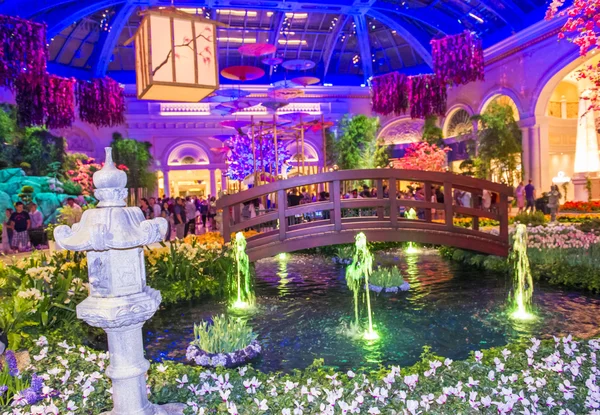 Bellagio Hotel Konserwatorium idealna ogrody botaniczne — Zdjęcie stockowe