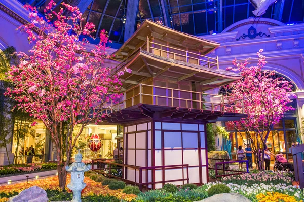 Bellagio Hotellets vinterträdgård & botaniska trädgårdar — Stockfoto