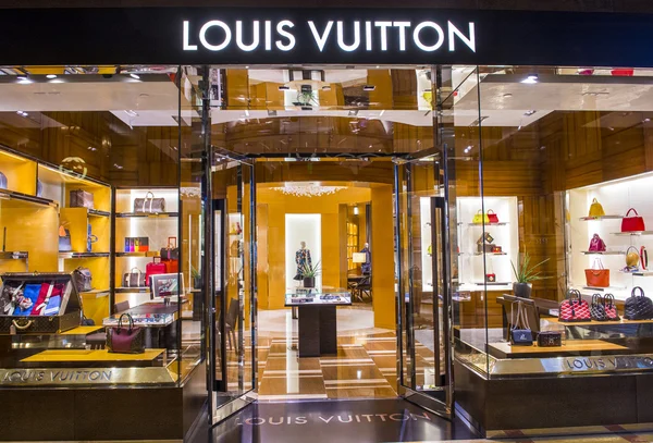 Магазин Louis Vuitton Стоковое Изображение