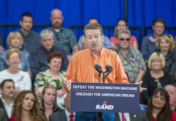 Rand Paul campagnes in Las Vegas — Stockfoto