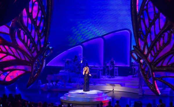 Mariah Carey lanza 'MARIAH 1 TO INFINITY' en Caesars Palace I — Foto de Stock