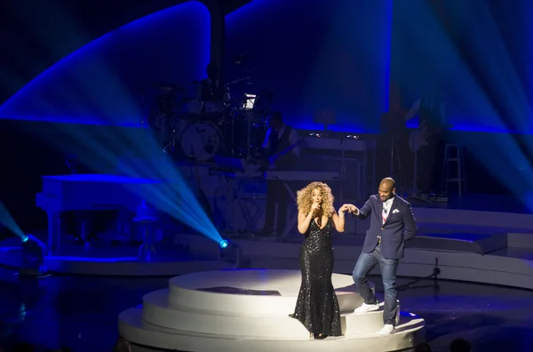 Mariah Carey lanza 'MARIAH 1 TO INFINITY' en Caesars Palace I — Foto de Stock