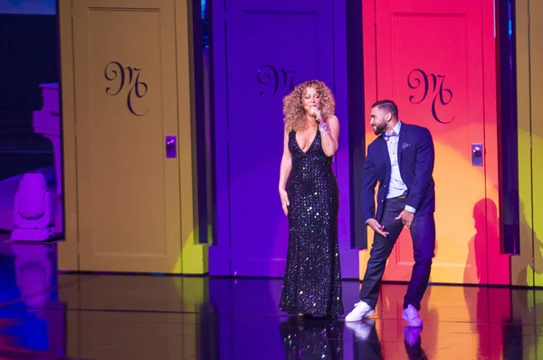 Mariah Carey lanza 'MARIAH 1 TO INFINITY' en Caesars Palace I — Foto de Stock